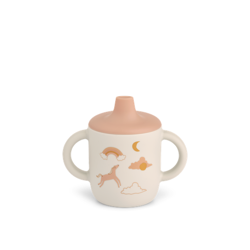 Neil anti-leak cup (silicone) dream-ecru 