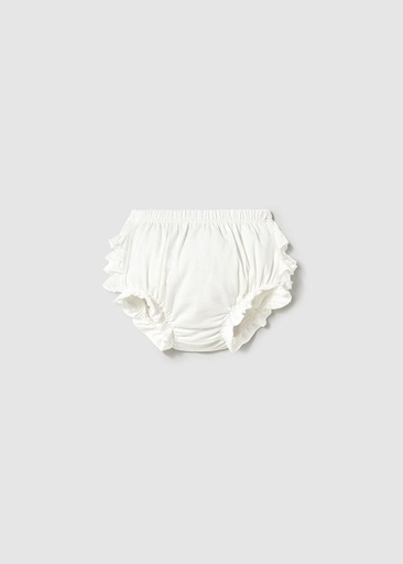 Bloomer ruffle natural
