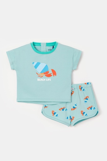 Pyjamas licht turquoise 
