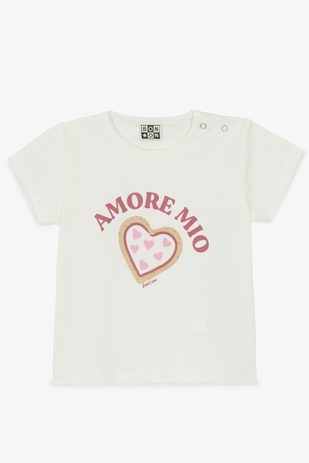 T-shirt ecru 