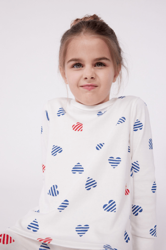 Pyjamas marshmallow/multico 