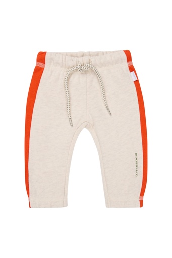 Broek Oliver regular fit oatmeal melange