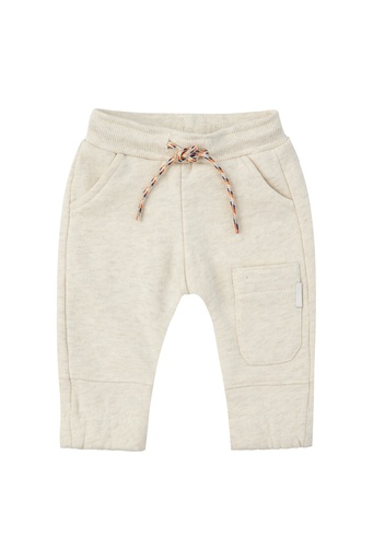 Broek Ossipee regular fit oatmeal melange