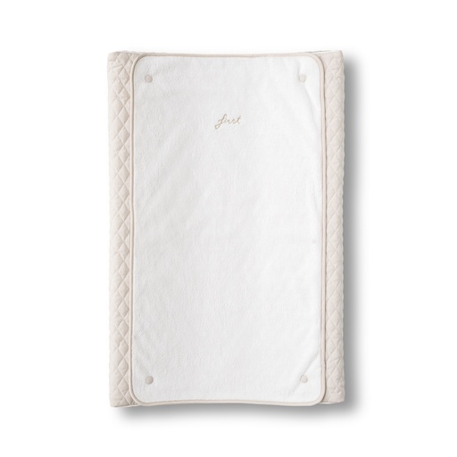 Housse de matelas à langer + serviette Alix silent sands