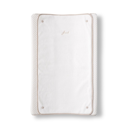 Changing mat cover + towel Alix silent sands