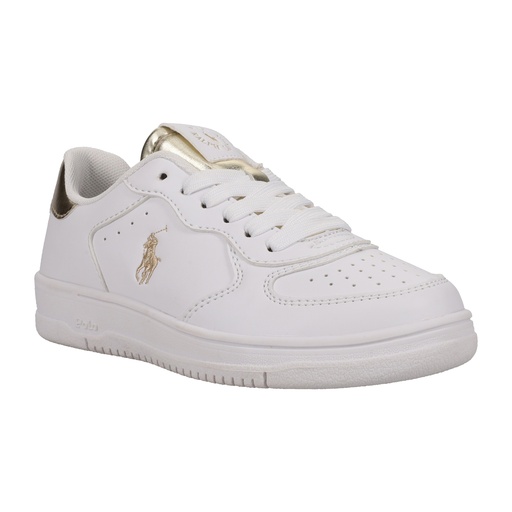 Sneakers Masters Court white - gold smooth - metallic