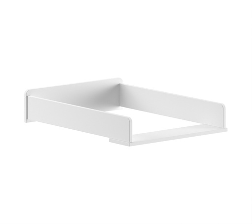 Opzetstuk voor commode Eva wit