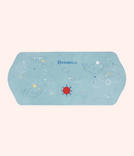 Tapis de bain XXL anti-dérapant avec témoin de température Badabulle lichtblauw 