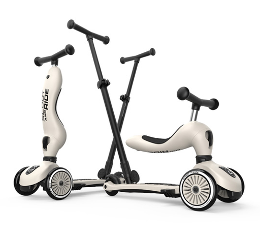 Vélo d'équilibre/scooter highwaykick 1 - push & go ash 