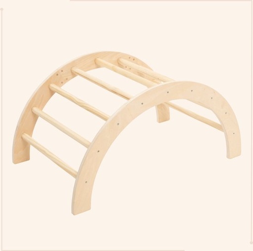 Houten klimboog / schommelstoel  