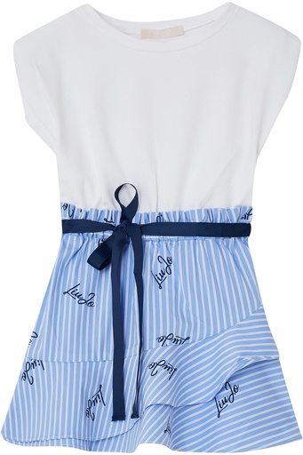 Jurk snow white - dreamy blue
