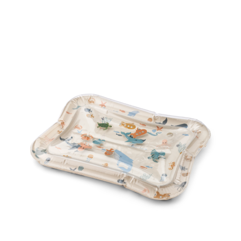 Opblaasbare activiteitenmat Elin sea creature - sandy 