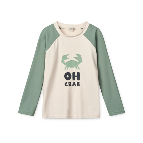 Zwemshirt Noah sandy - peppermint 