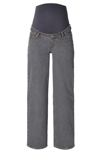 Zwangerschapsjeansbroek Lemi Wijde Pasvorm Grey Denim 