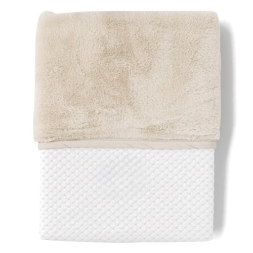 Blanket Lio (without crown) white-beige