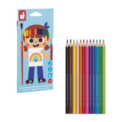 Crayons aquarellables x12  