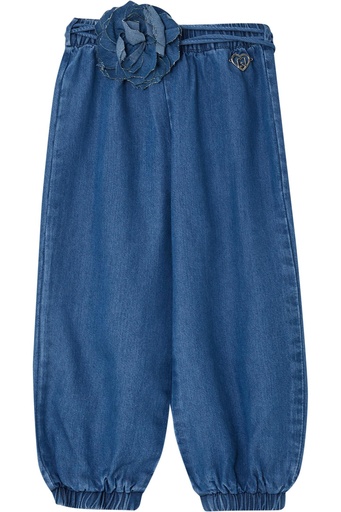 Broek denim blue