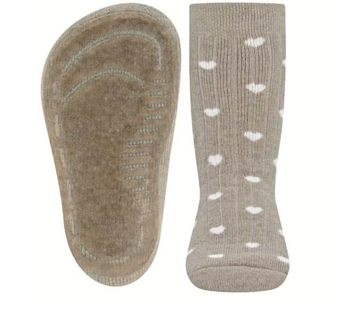 Sokken anti-slip softstep beige