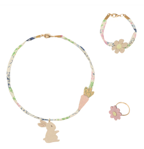 Juwelen paasset (3 stuks) multicolor
