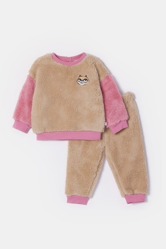 Sweater en broek beige 