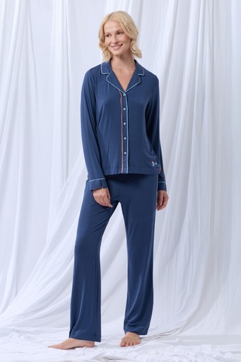 Pyjama donkerblauw 