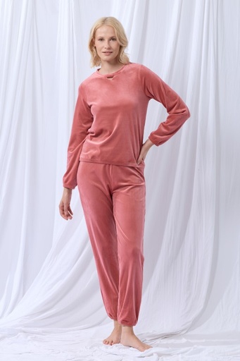 Sweater en broek framboos 