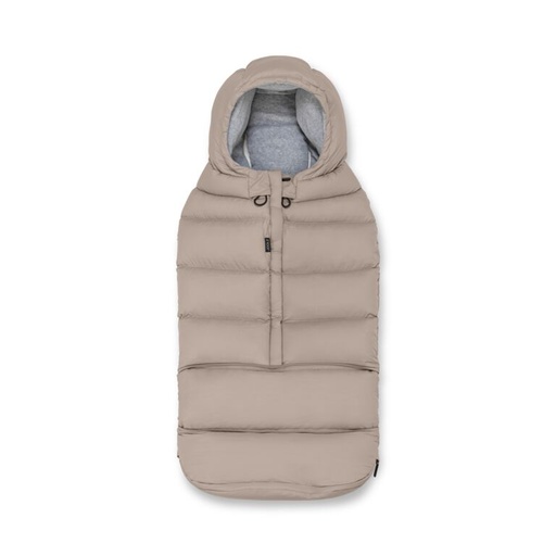 Voetenzak puffer sandy taupe 