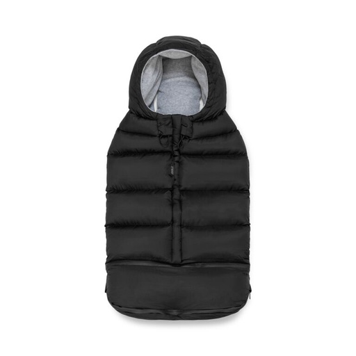 Voetenzak puffer space black 