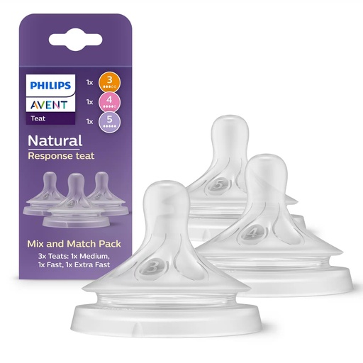 Zuigspeen - multi size pack Natural 3.0  