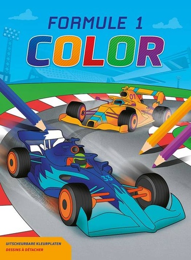 Formule 1 color kleurblok  