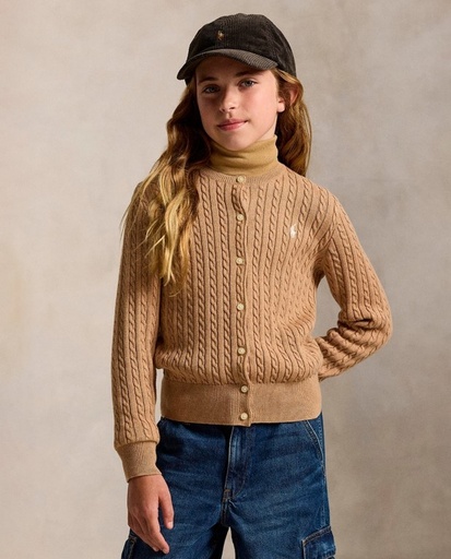 Cardigan CAMEL HEATHER 