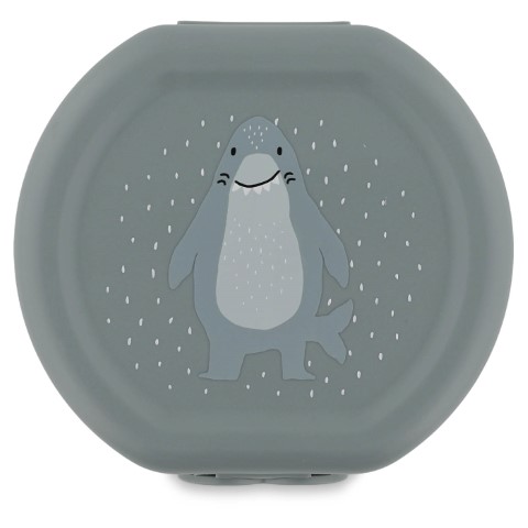 Snackbox met clip - 2 stuks mr. shark