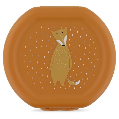 Snackbox met clip - 2 stuks mr. fox 