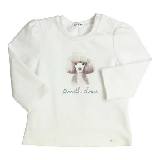 T-shirt lange mouwen aerodoux off white 