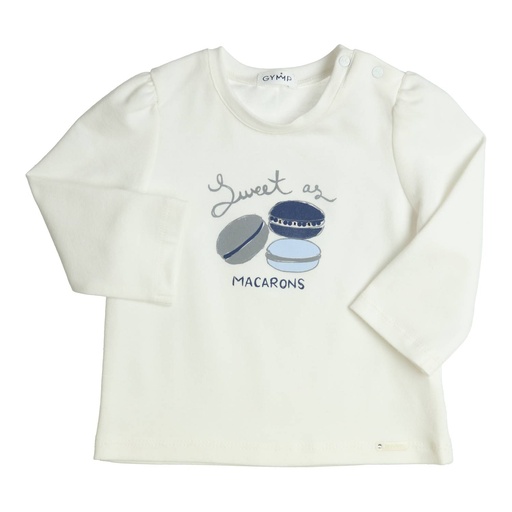 T-shirt lange mouwen aerodoux off white 