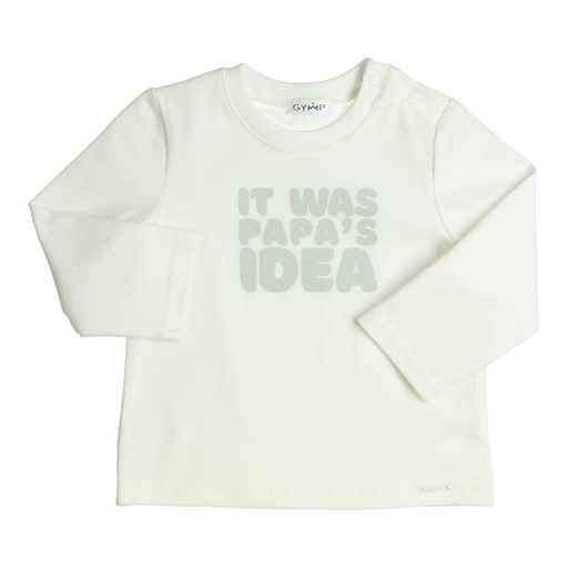 T-shirt lange mouwen aerodoux off white 