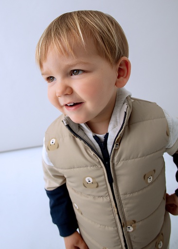 Bodywarmer omkeerbaar blue 