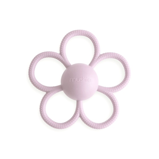 Rammelaar en bijtring daisy - 2-in-1 babyspeelgoed  