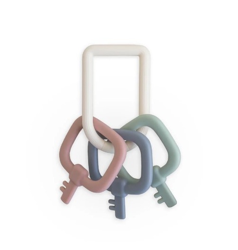 Key toy – siliconen bijtring  