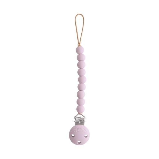 Pacifier clip hera - siliconen fopspeenketting soft lilac 