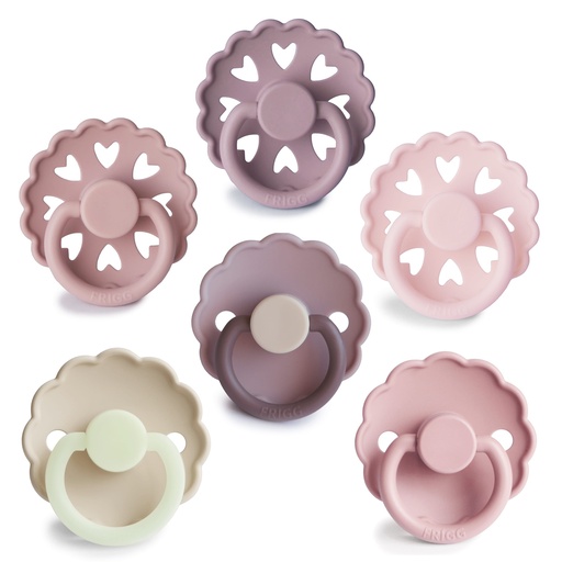 Dummy set silicone (6 pieces) BLOOMING LOVE 