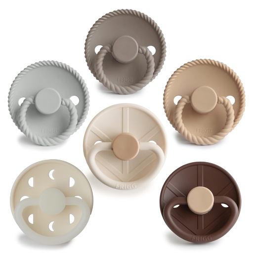 Dummy set silicone (6 pieces) EARTHY WONDER 