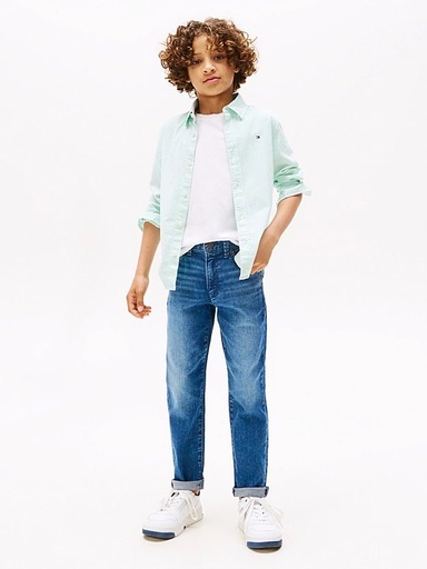 Jeans – rechte snit in vintage denim Vintagemediumstr 