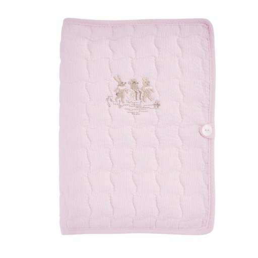 Hoes geboorteboekje  – Gewatteerd Pink 