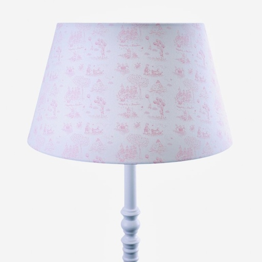 Lampekap groot Pink printed 