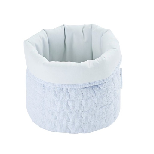 Verzorgingsmand rond Light blue 