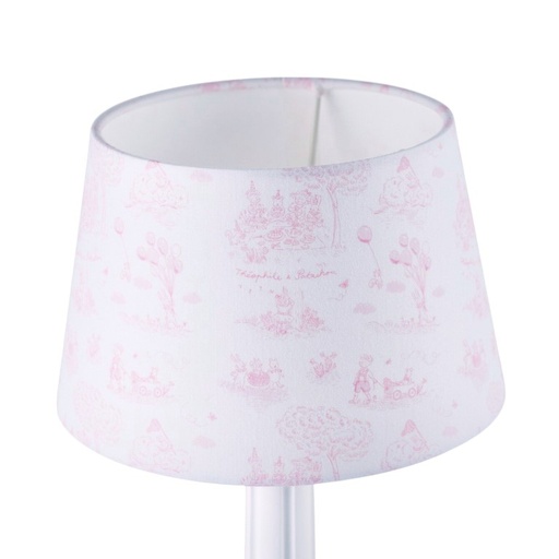Lampenkap klein Pink printed 