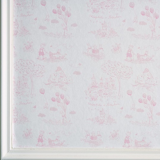 Behangpapier Pink printed 