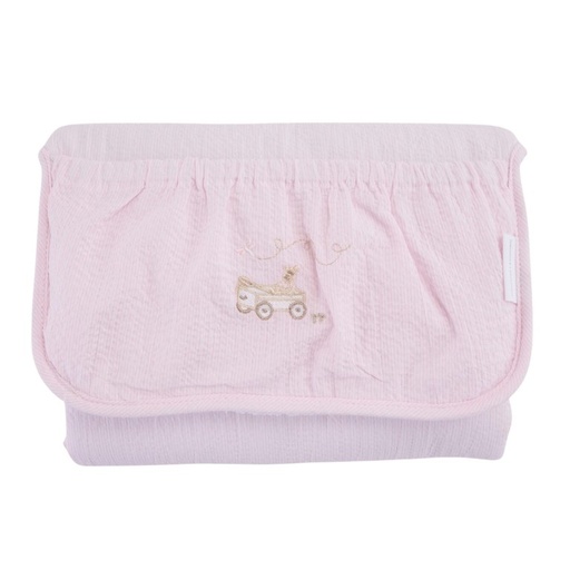 Travel laundry cushion Pink Garden Party