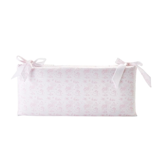 Protège-lit 60cm - coton (60x60x60cm) H:30cm Pink Garden Party